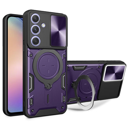 Coque pour Samsung Galaxy A54 A546, Techsuit, CamGuard Pro, Violet
