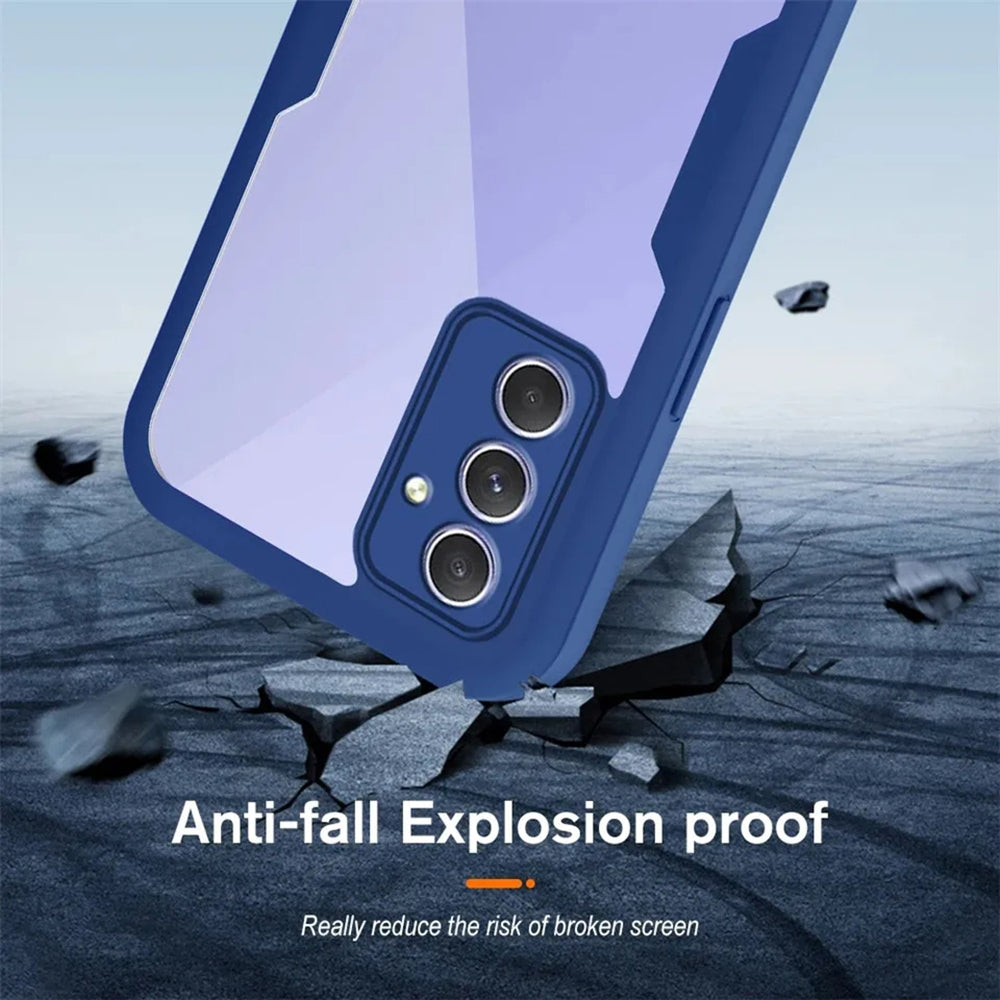Coque pour Samsung Galaxy A54 A546, Techsuit, ColorVerse 360, Violet