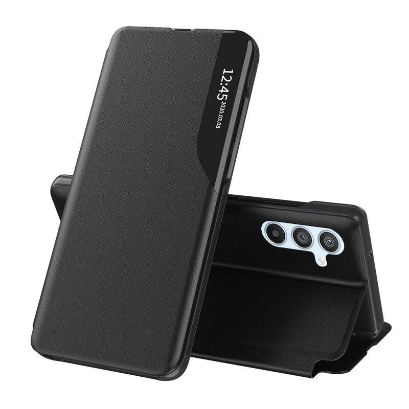 Coque pour Samsung Galaxy A54 A546, Techsuit, eFold, Noire