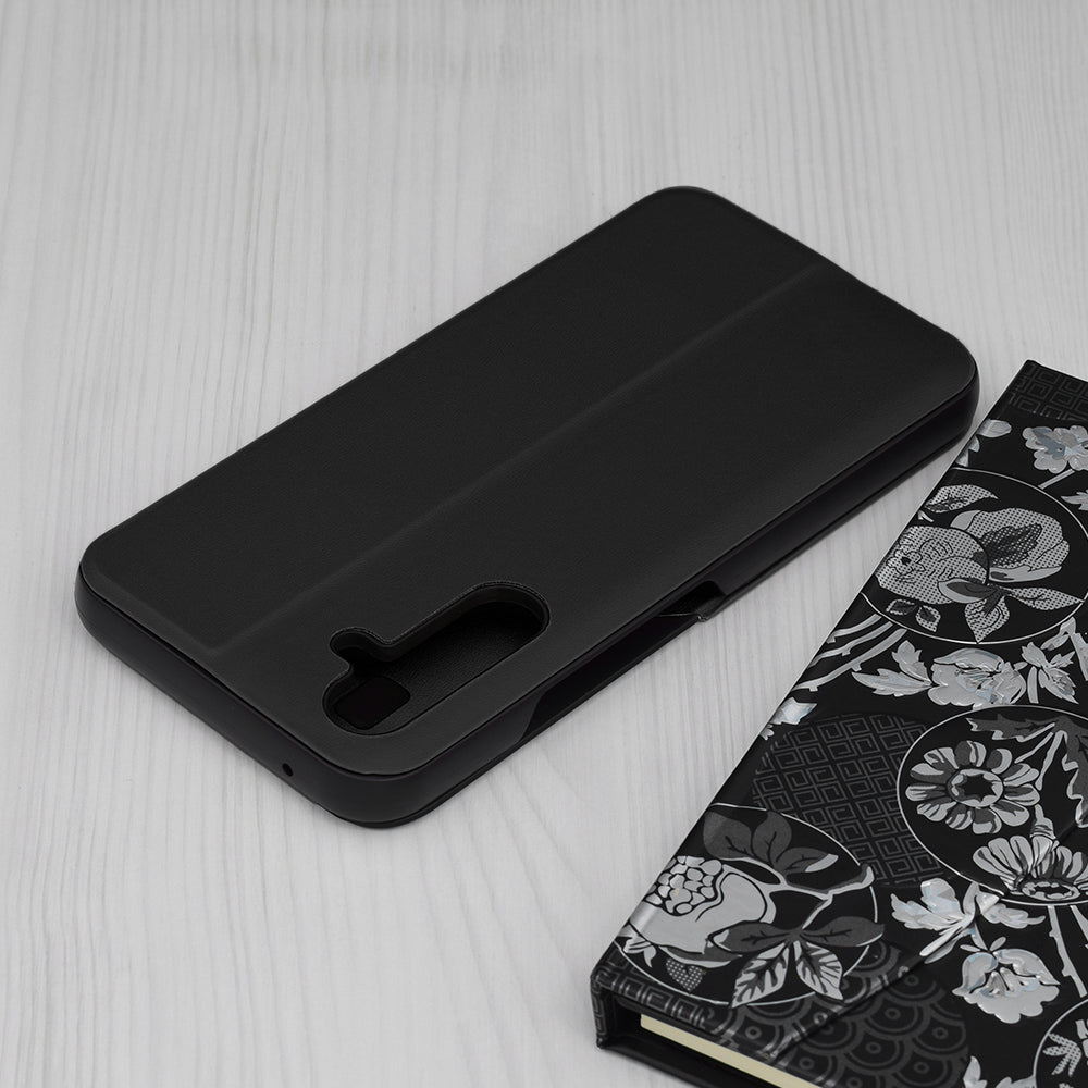 Coque pour Samsung Galaxy A54 A546, Techsuit, eFold, Noire