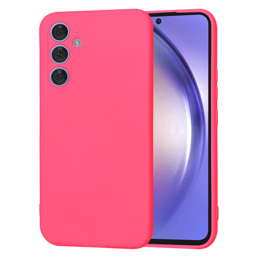 Hülle für Samsung Galaxy A54 A546, Techsuit, SoftFlex, Dunkelrosa