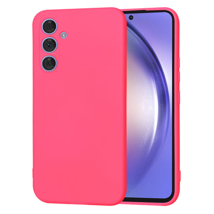 Hülle für Samsung Galaxy A54 A546, Techsuit, SoftFlex, Dunkelrosa