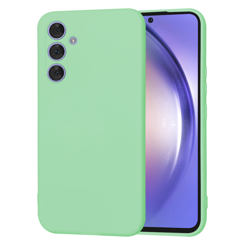 Hülle für Samsung Galaxy A54 A546, Techsuit, SoftFlex, Hellgrün