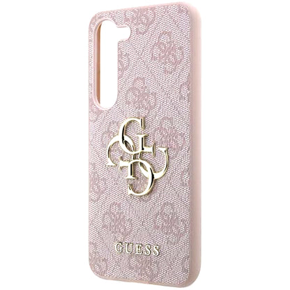 Étui pour Samsung Galaxy A55 5G A556, Guess, 4G Big Logo, Rose.