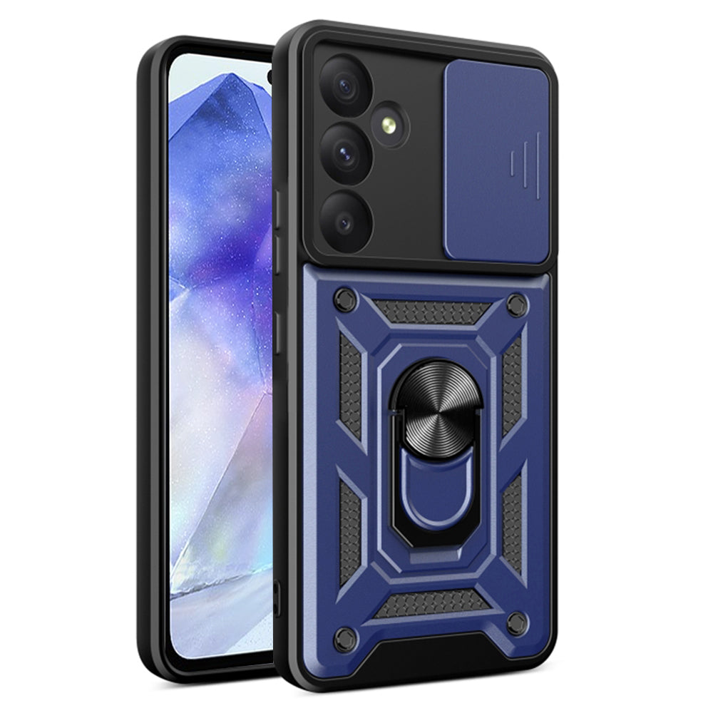 Hülle für Samsung Galaxy A55 5G A556, Techsuit, CamShield, Blau