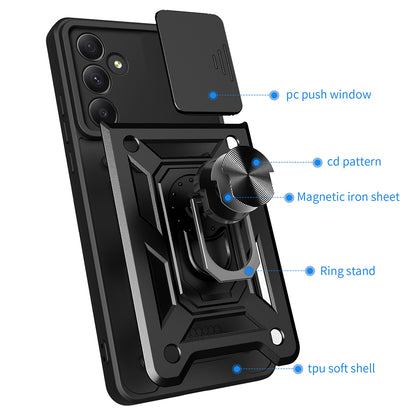 Hülle für Samsung Galaxy A55 5G A556, Techsuit, CamShield, Blau