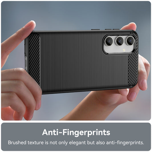 Hülle für Samsung Galaxy A55 5G A556, Techsuit, Carbon, Schwarz