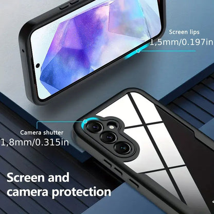 Coque pour Samsung Galaxy A55 5G A556, Techsuit, ColorVerse 360, Violet
