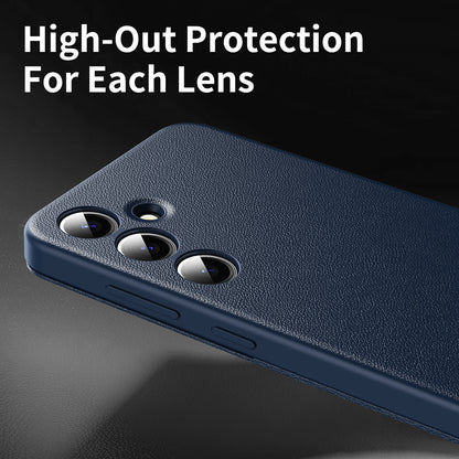 Coque pour Samsung Galaxy A55 5G A556, Techsuit, SmartView, Bleue