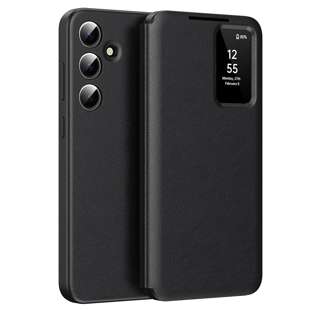 Case for Samsung Galaxy A55 5G A556, Techsuit, SmartView, Black