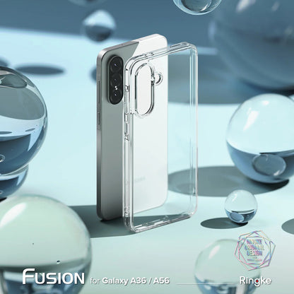 Case for Samsung Galaxy A56 A566 / A36 A366, Ringke, Fusion, Transparent