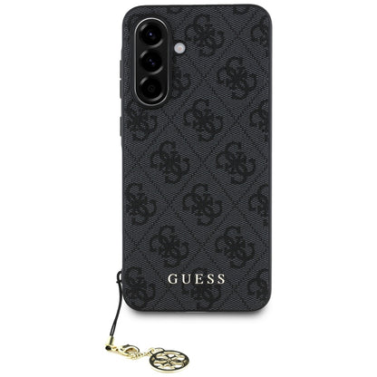 Étui pour Samsung Galaxy A56 A566, Guess, 4G Charm, Noir