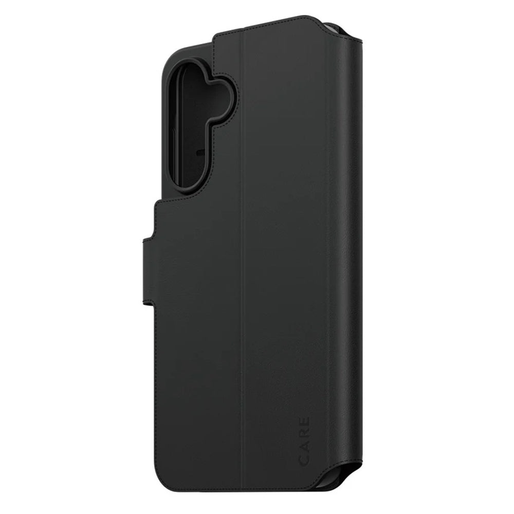 Case for Samsung Galaxy A56 A566, PanzerGlass, Care Feature Kickstand Wallet, Black