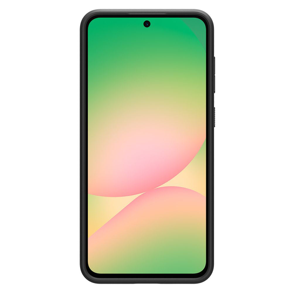 Étui pour Samsung Galaxy A56 A566, Spigen, Liquid Air, Noir Mat ACS09291