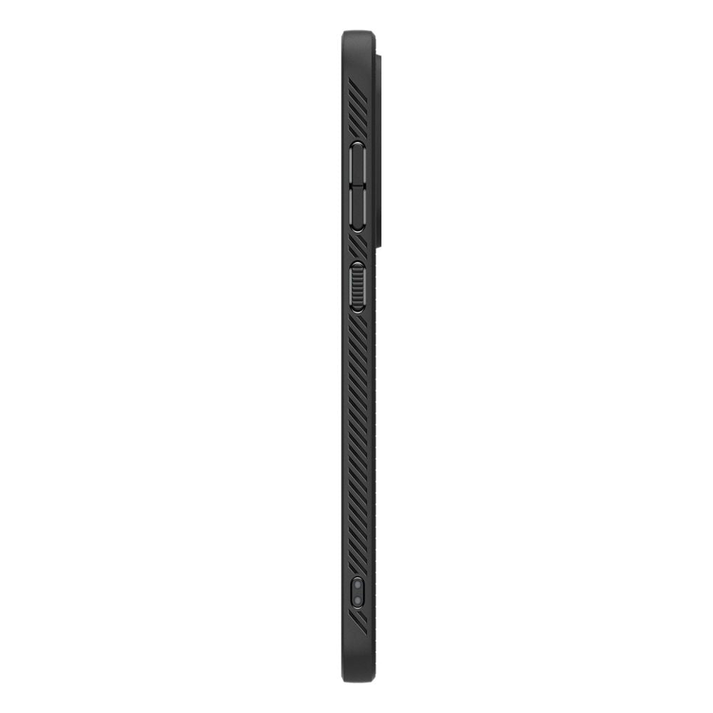 Étui pour Samsung Galaxy A56 A566, Spigen, Liquid Air, Noir Mat ACS09291