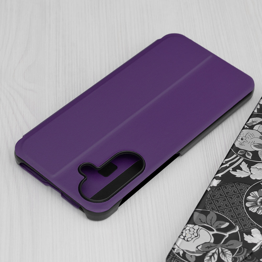 Case for Samsung Galaxy A56 A566, Techsuit, eFold, Purple