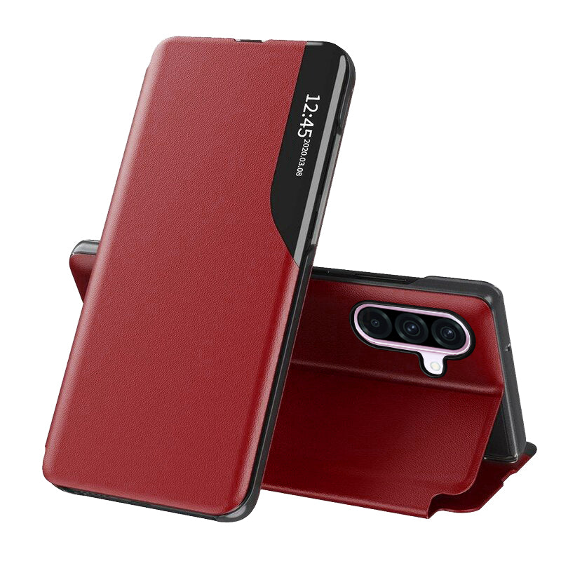 Coque pour Samsung Galaxy A56 A566, Techsuit, eFold, Rouge