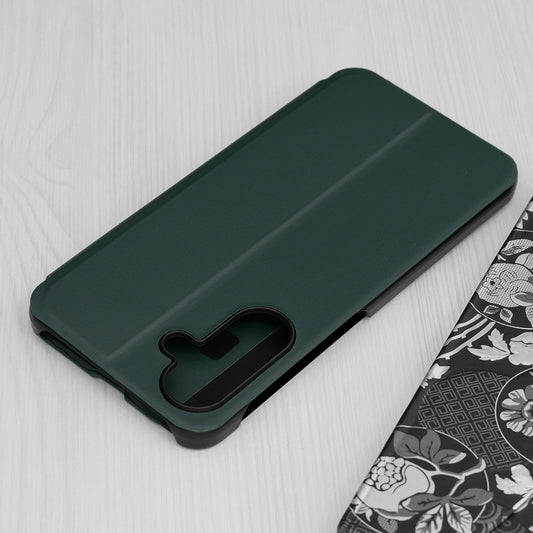 Hülle für Samsung Galaxy A56 A566, Techsuit, eFold, Grün