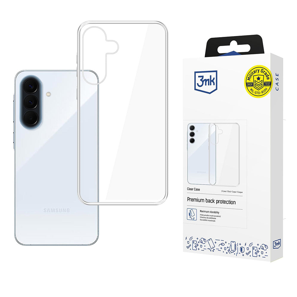 Hülle für Samsung Galaxy A57 5G, 3MK, Klar, Transparent