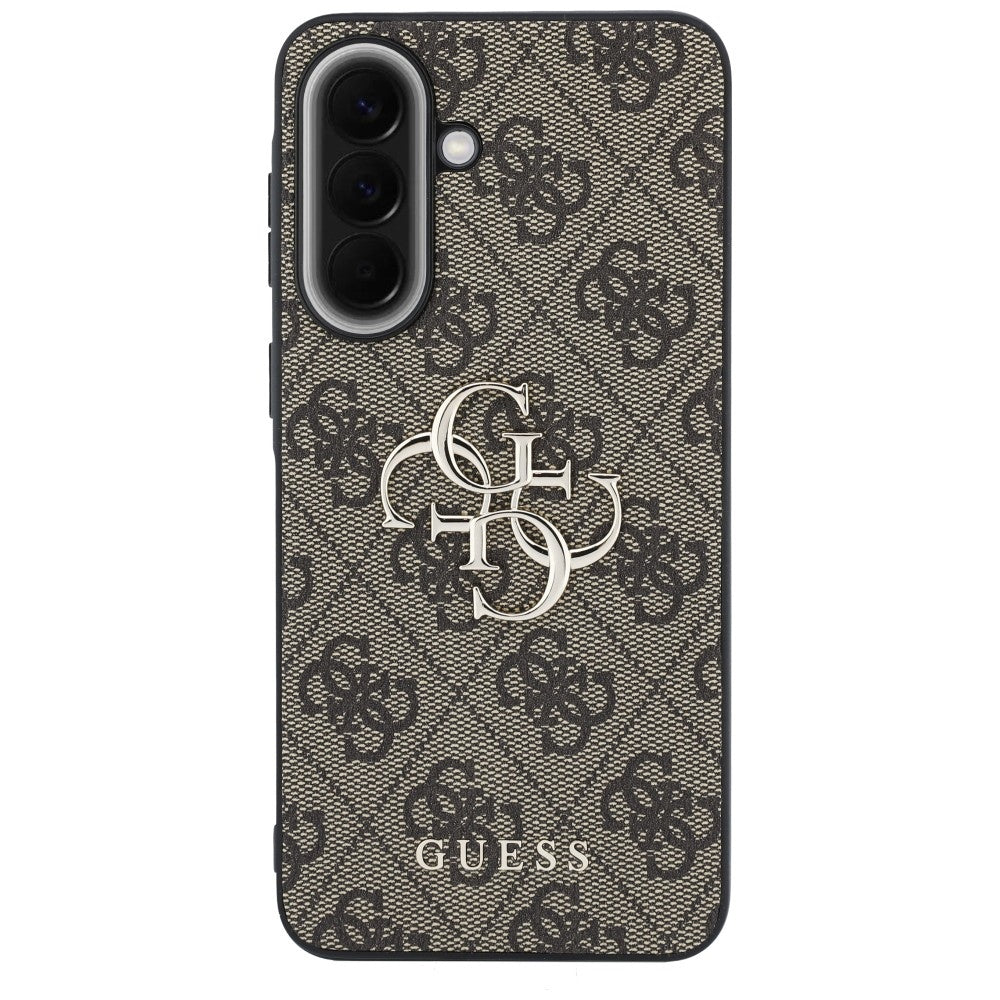Coque pour Samsung Galaxy A57 5G, Guess, 4G Big Logo, Marron
