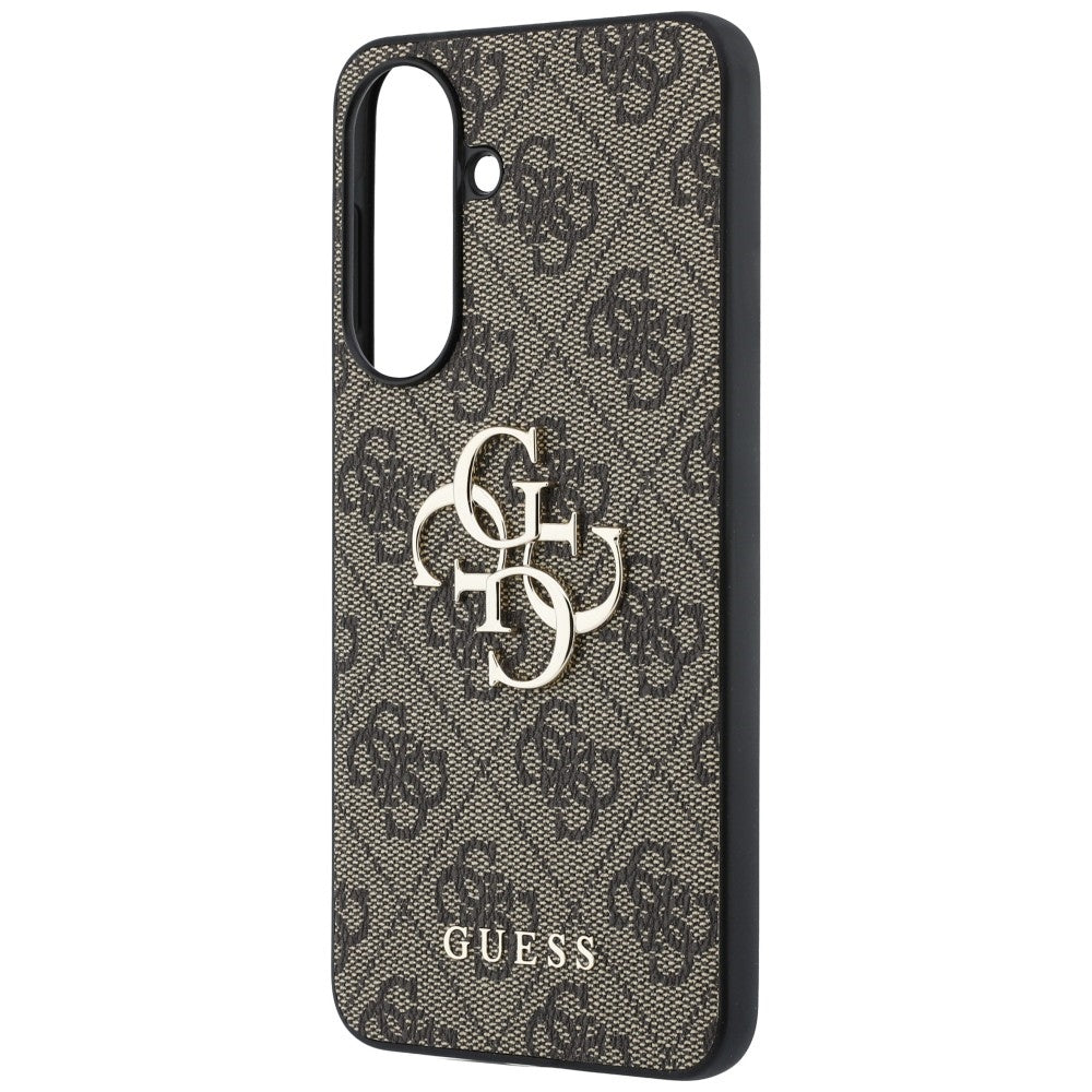 Coque pour Samsung Galaxy A57 5G, Guess, 4G Big Logo, Marron