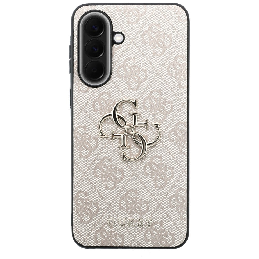 Coque pour Samsung Galaxy A57 5G, Guess, 4G Big Logo, Rose