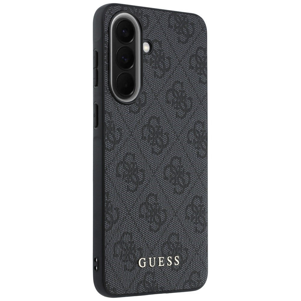 Case for Samsung Galaxy A57 5G, Guess, 4G Classic Logo Charm, Black