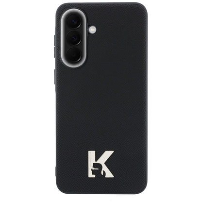 Hülle für Samsung Galaxy A57 5G, Karl Lagerfeld, Karl Head Logo, Schwarz