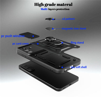 Hülle für Samsung Galaxy A57 5G, Techsuit, CamShield, Gold