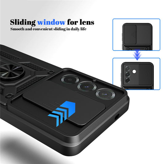 Étui pour Samsung Galaxy A57 5G, Techsuit, CamShield, Vert