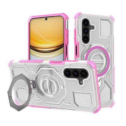 Hülle für Samsung Galaxy A57 5G, Techsuit, Carbon Shield Pro, Rosa.