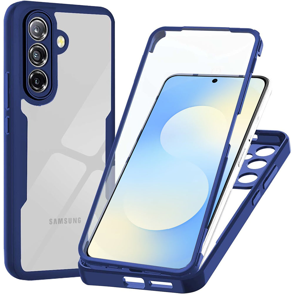Hülle für Samsung Galaxy A57 5G, Techsuit, ColorVerse 360, Blau