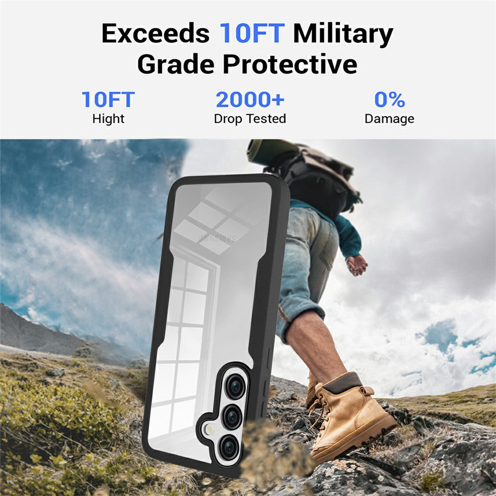 Étui pour Samsung Galaxy A57 5G, Techsuit, ColorVerse 360, Noir