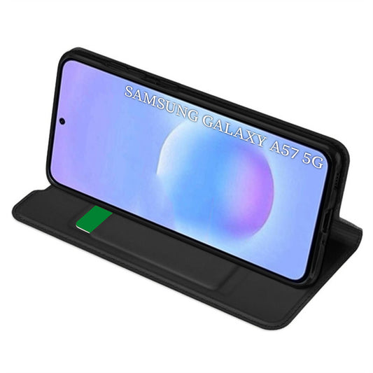 Étui pour Samsung Galaxy A57 5G, Techsuit, Magskin Book, Noir
