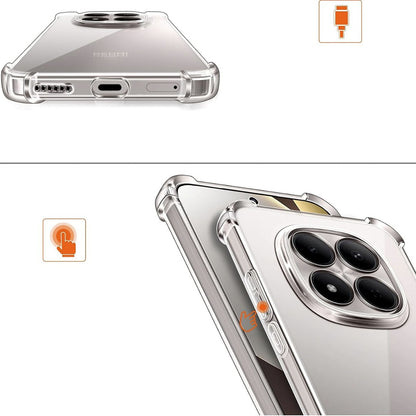 Hülle für Samsung Galaxy A57 5G, Techsuit, Shockproof Clear, Transparent