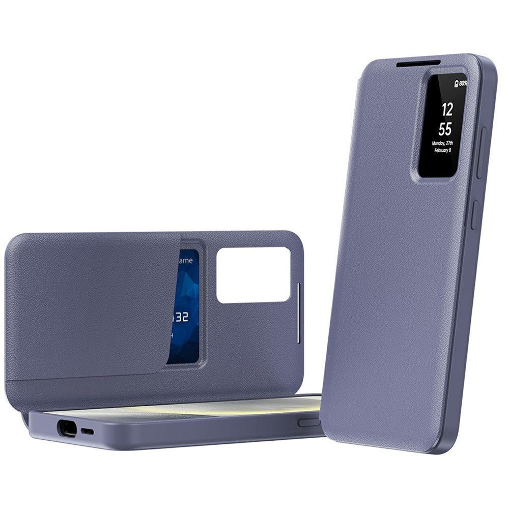Étui pour Samsung Galaxy A57 5G, Techsuit, SmartView, Violet