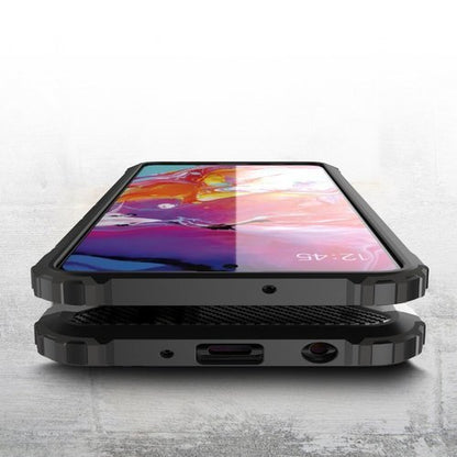 Coque pour Samsung Galaxy A71 A715, Techsuit, Hybrid Armor, Noire