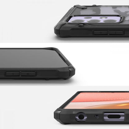 Étui pour Samsung Galaxy A72 A725 / A72 5G A726, Ringke, Fusion X Design, Camouflage