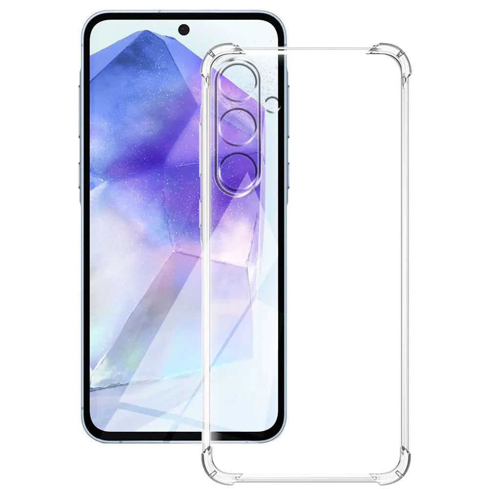 Étui pour Samsung Galaxy M15, Techsuit, Shockproof Clear, Transparent