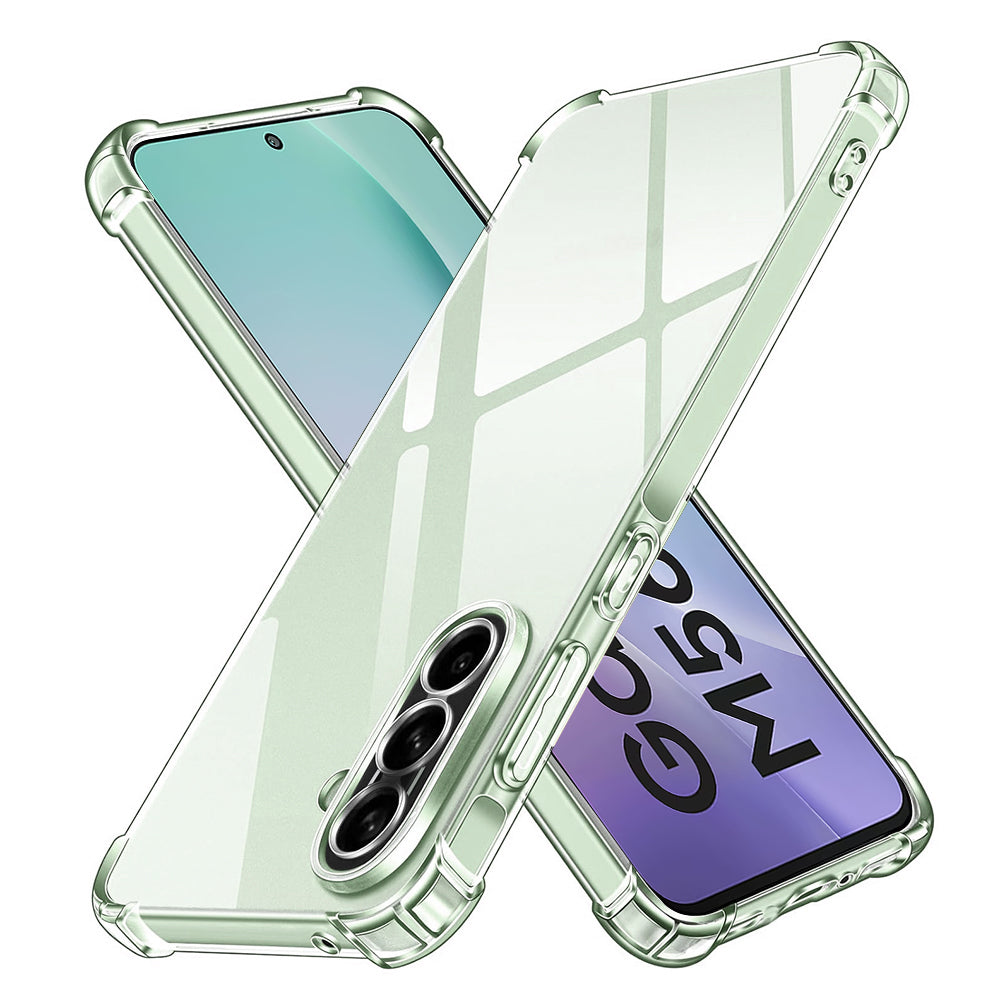 Case for Samsung Galaxy M56 M566, Techsuit, Shockproof Clear, Transparent