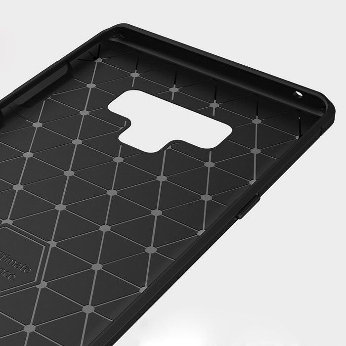 Coque pour Samsung Galaxy Note 9 N960, Techsuit, Carbone, Noire
