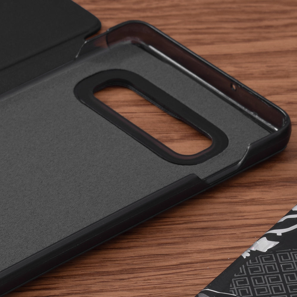 Coque pour Samsung Galaxy S10 G973, Techsuit, eFold, Noire