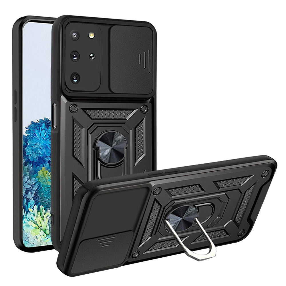 Coque pour Samsung Galaxy S20+ 5G G986 / S20+ G985, Techsuit, CamShield, Noire