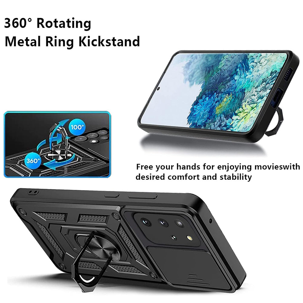 Coque pour Samsung Galaxy S20+ 5G G986 / S20+ G985, Techsuit, CamShield, Noire
