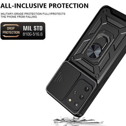 Coque pour Samsung Galaxy S20+ 5G G986 / S20+ G985, Techsuit, CamShield, Noire