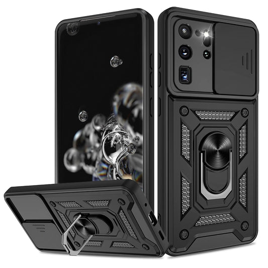 Coque pour Samsung Galaxy S20 Ultra 5G G988 / S20 Ultra G988, Techsuit, CamShield, Noire