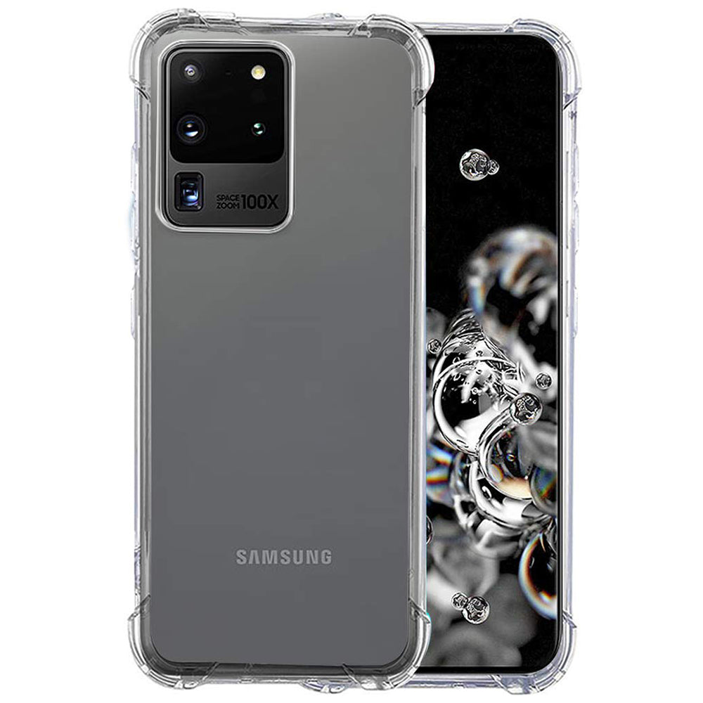 Hülle für Samsung Galaxy S20 Ultra 5G G988 / S20 Ultra G988, Techsuit, stoßfest klar, transparent