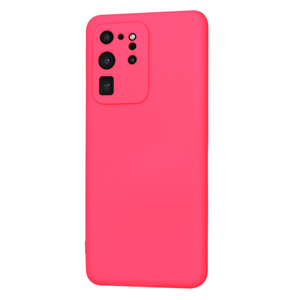 Coque pour Samsung Galaxy S20 Ultra 5G G988 / S20 Ultra G988, Techsuit, SoftFlex, Rose Foncé