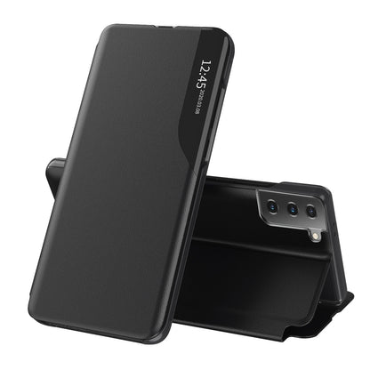Hülle für Samsung Galaxy S21 5G G991, Techsuit, eFold, Schwarz