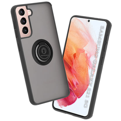 Hülle für Samsung Galaxy S21 5G G991, Techsuit, Glinth, Schwarz